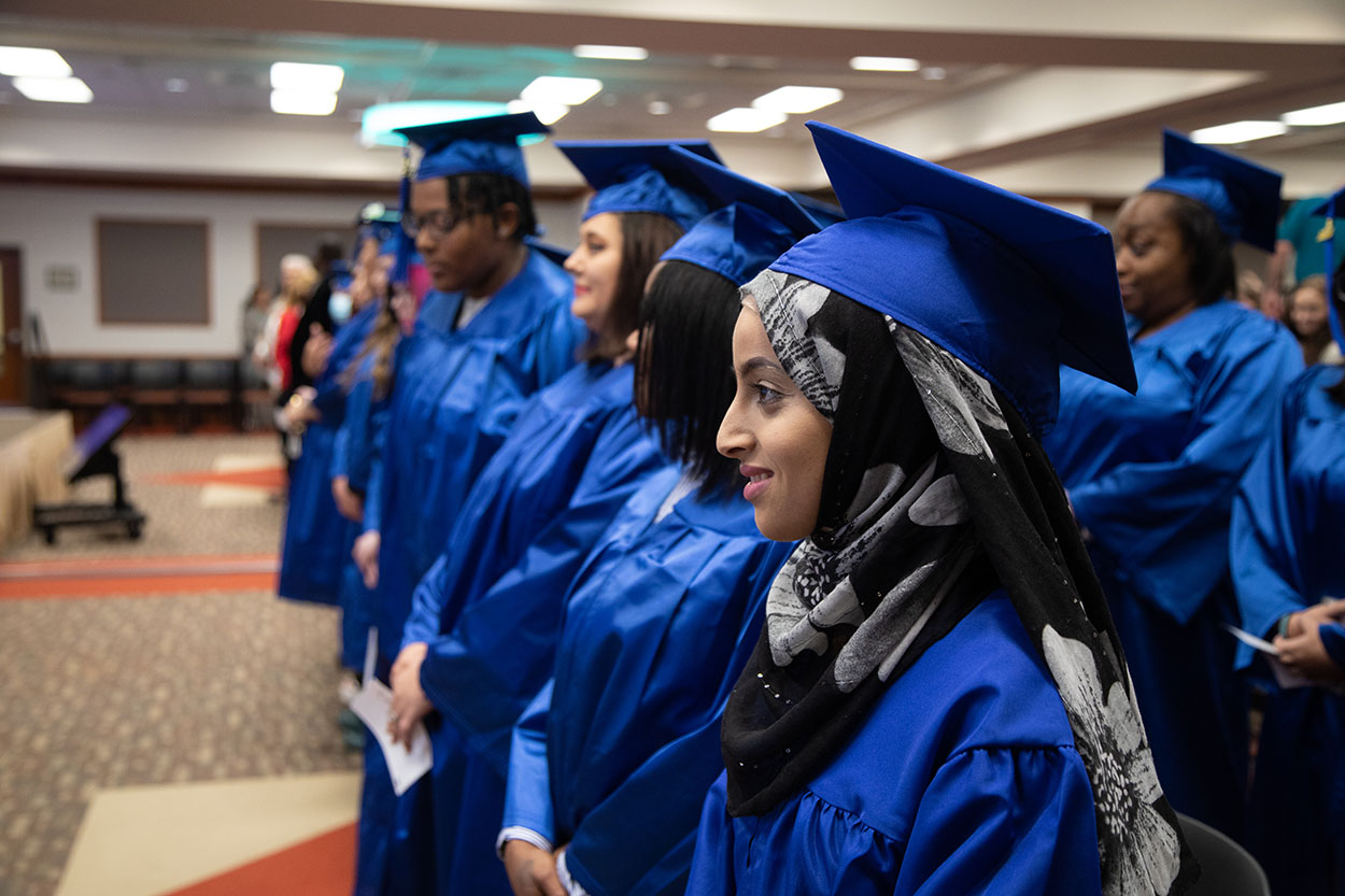 image of graduating students